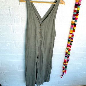 Rhythm green jumpsuit